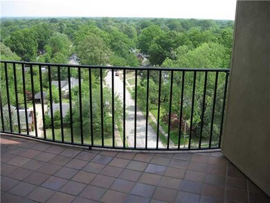 Another view from the balcony which opens from Bed