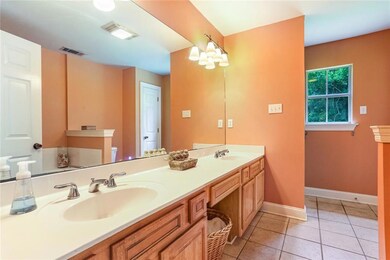 Owner's bath, complete with hydro soaker tub and s