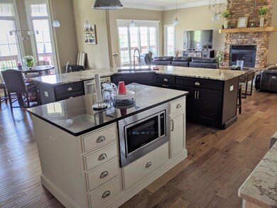 Kitchen and Living Room