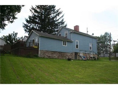 Patio/Deck. The back deck spans the width of the h