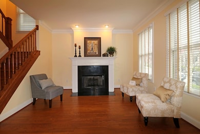 Granite front gas log fireplace