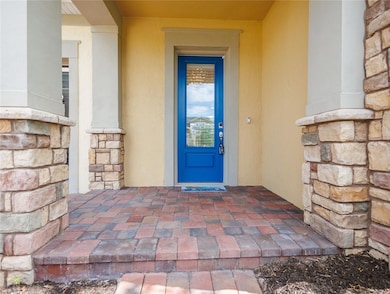 Beautiful Stone Accent Entry
