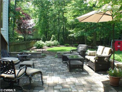 Exterior Back - Lovely paver patio