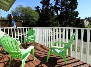 Sunny SW facing deck