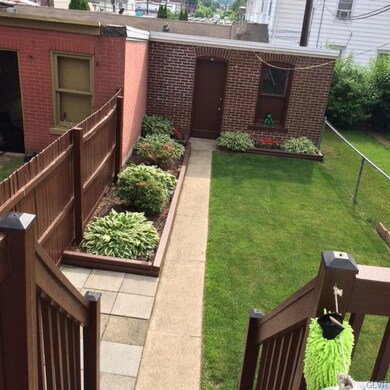 Garage View from rear stairs