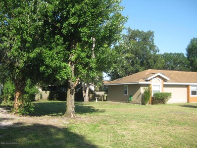 Large side yard