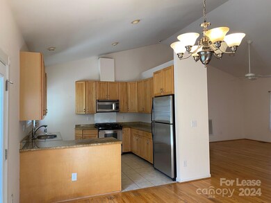 kitchen from dining area