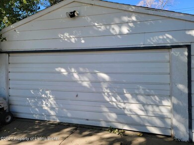 Garage with garage door opener