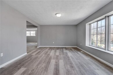 New front living room with tons of natural light