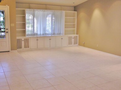 Light, bright sunken living room