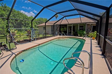 Caged pool