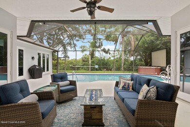 Screened Pool and Entertaining