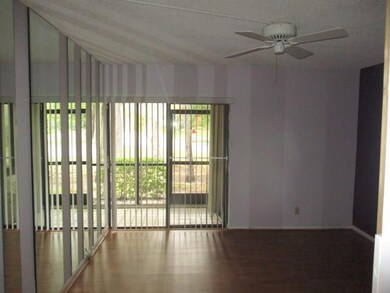 Master bedroom with sliders to screen porch
