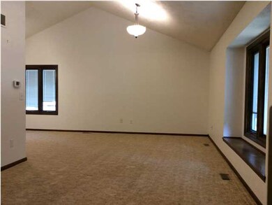 Large and open living space is great for entertain