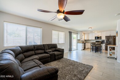 Family Room Looking into Kitchen