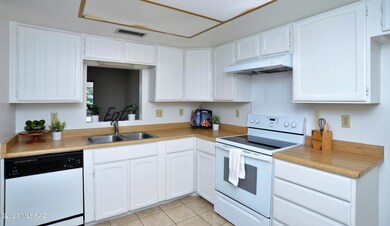 Open Kitchen with View to Living Area