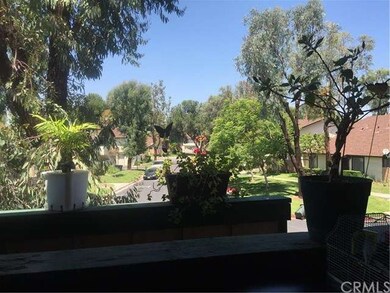 View from the private balcony patio.