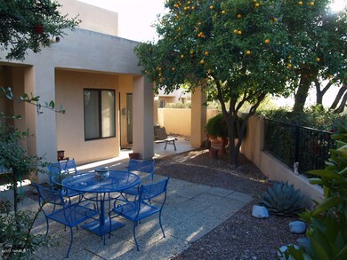 Private back yard