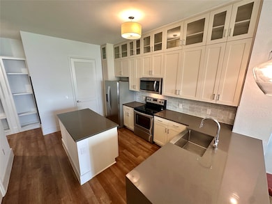 view of kitchen from bedroom