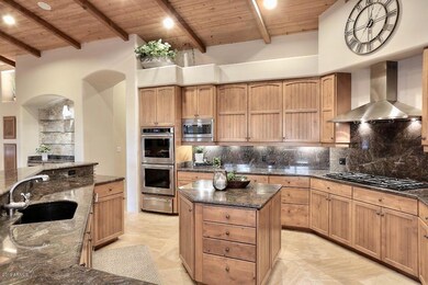 Kitchen open to family room