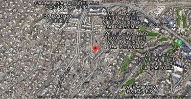 piedra seca map of area