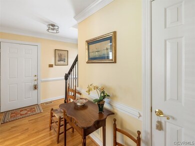 Main foyer, looking back toward the Front Door.