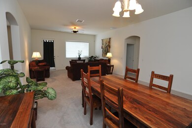 Dining Area into Living Room