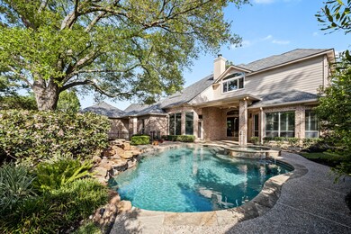 Tranquil pool and spa