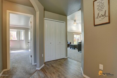 Laminate flooring on main floor