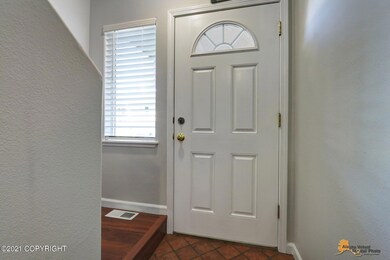 Sunny entrance
