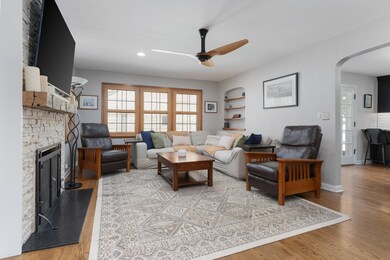 Entry and living room