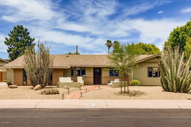 Desert landscaping