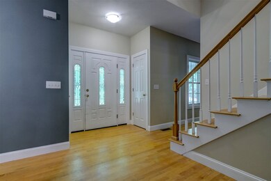 Front foyer with double closets