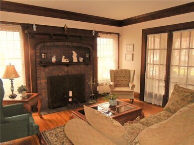 Opposite the dining room is the formal living room