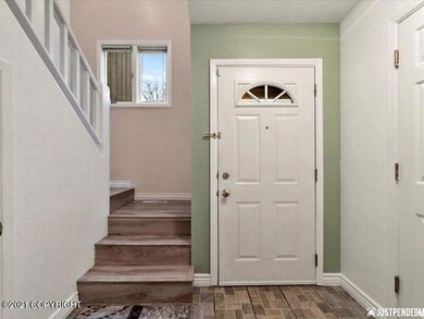 inside front door