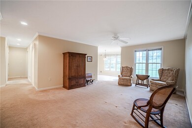 Living room  looking from the Dining room