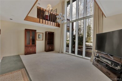 2 - Story Great Room from the lower level.
