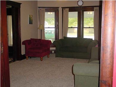 Living room right off the front foyer