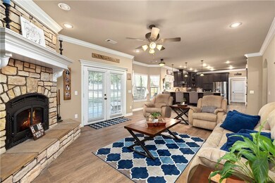 This open floor plan is ready for friends!