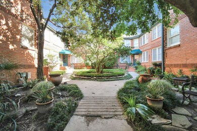 Beautifully maintained courtyard