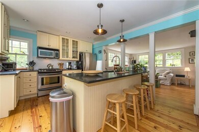 Spacious, sunny kitchen with the sun...