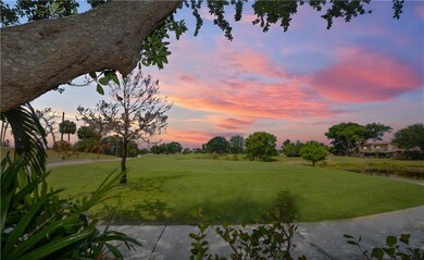 VIEW OF GOLF COURSE TWILIGHT