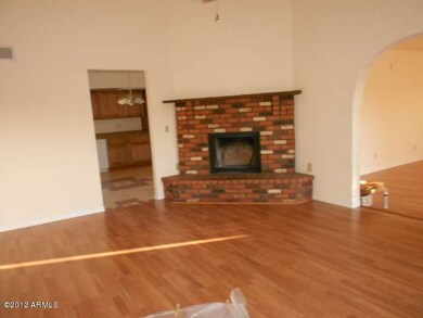 Family room view  to Kitchen