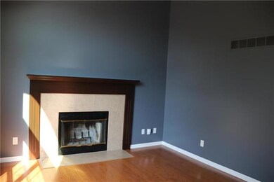 Fireplace in living room
