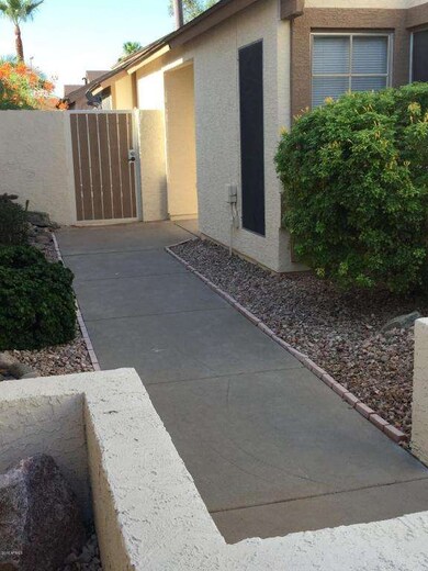 Front walkway
