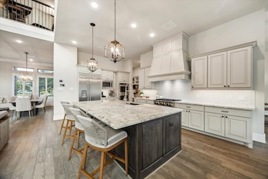 The kitchen is truly a dream with its oversized gr