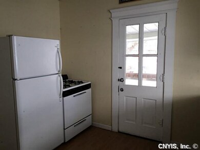 Kitchen. Kitchen has gas stove and access to back 
