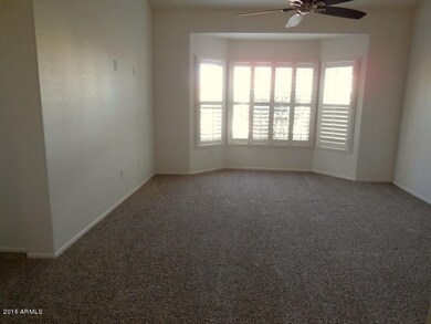 Master bedroom w/bay window