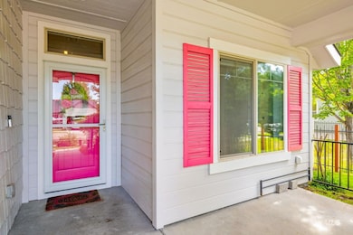 Doorway to property
