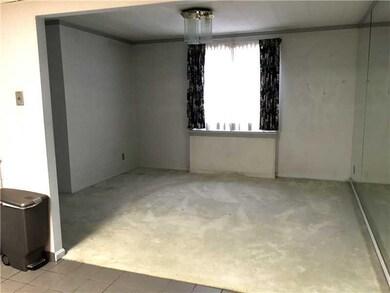 Dining Room. Dining room open to Kitchen